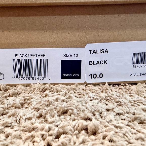 Dolce Vita Talisa Womens Sandals Black Size 10 New - Picture 5 of 6